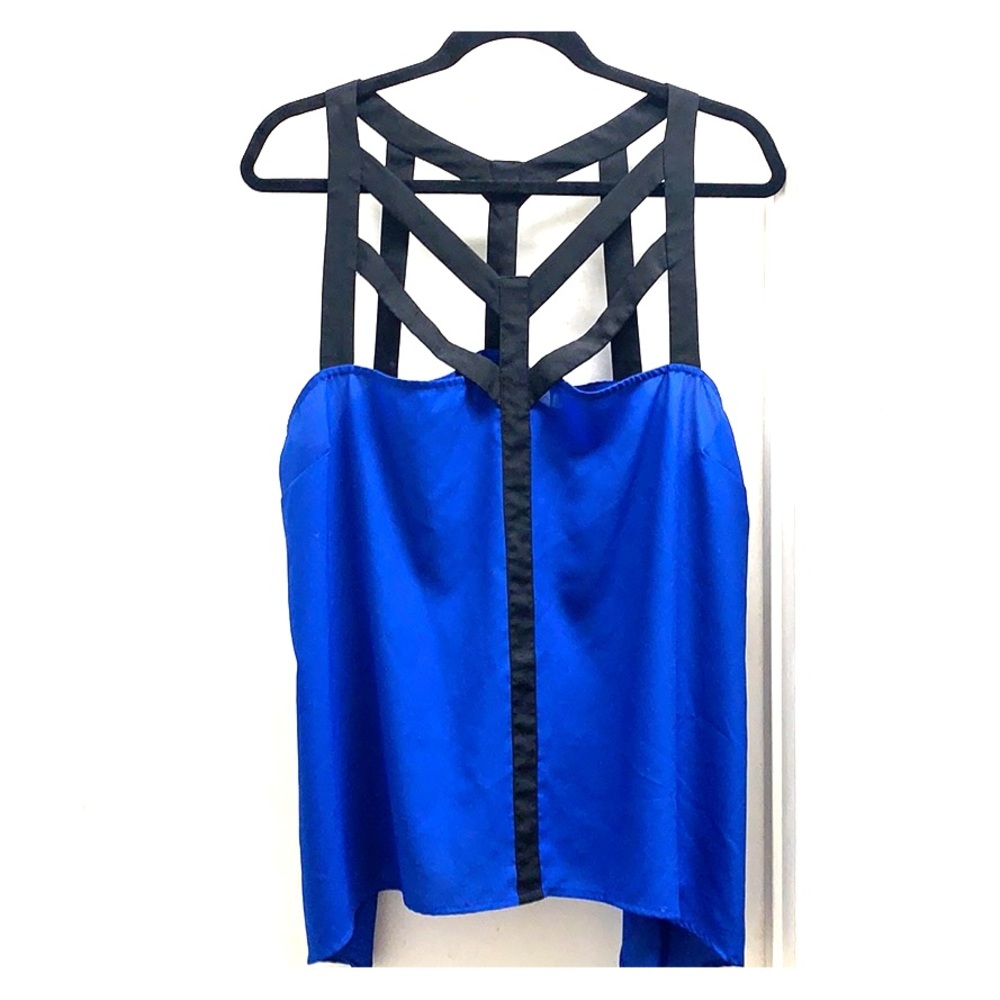 Blue Bisou Bisou Top